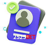 Tornar-se um membro do 2525BET é muito simples