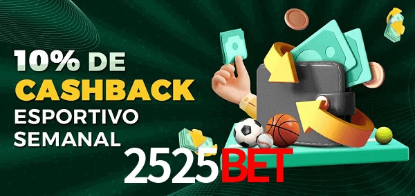 10% de bônus de cashback na 2525BET